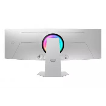 Samsung G95SD arvutimonitor 124,5 cm (49 tolli) 5120 x 1440 pikslit Dual QHD OLED hõbedane