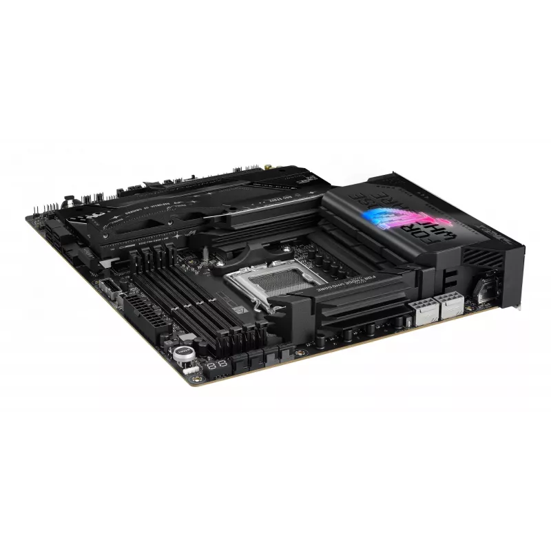 Emaplaat ASUS ROG STRIX X870E-E GAMING WIFI ATX, AMD X870E, Socket AM5, DDR5, 4 DIMM, Wi‑Fi 7, Bluetooth 5.4, 5Gb LAN