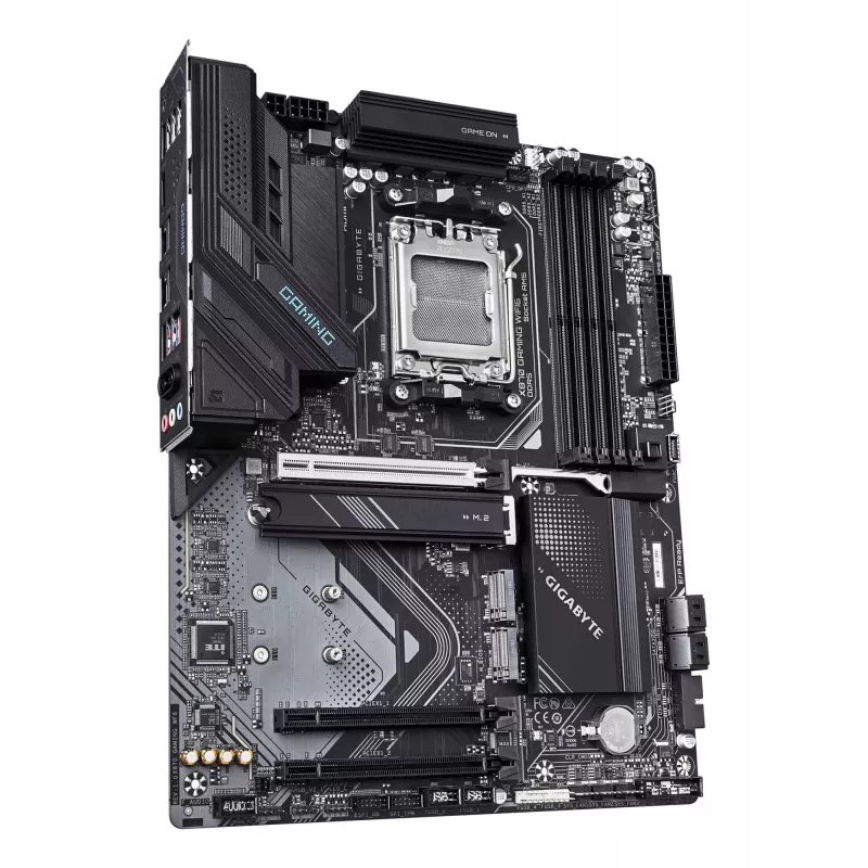 Emaplaat GIGABYTE X870 GAMING WIFI6 ATX, AMD X870, Socket AM5, DDR5, 4x DIMM, kuni 256 GB, Wi‑Fi 6, 2.5Gb LAN