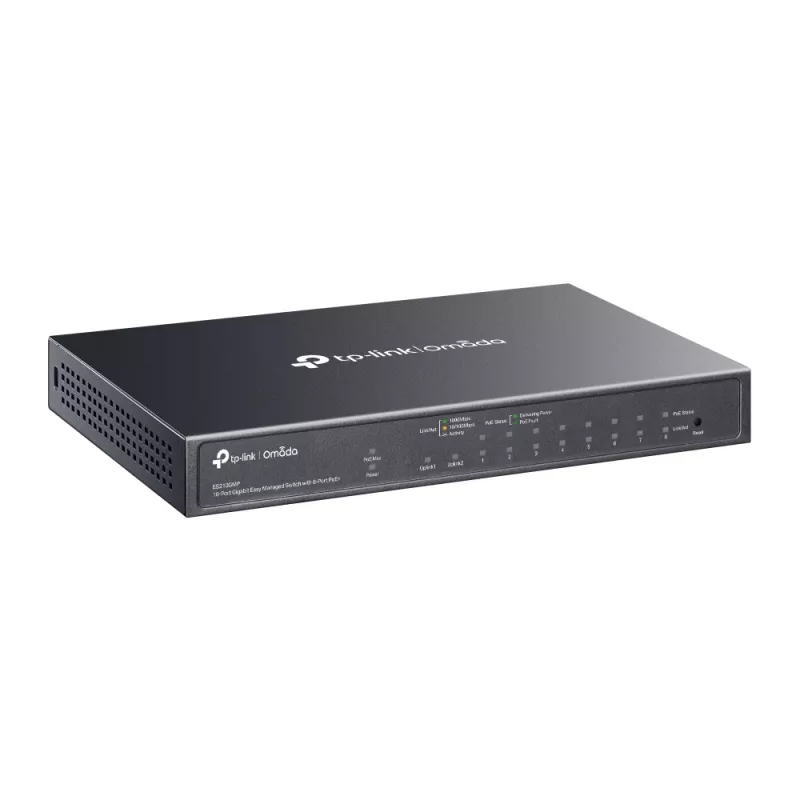 Hallatav lüliti TP-Link Omada ES210GMP 10 porti Gigabit Ethernet PoE
