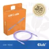 USB-C kaabel CLUB3D CAC-3004 2m Lilla