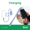 USB-C kaabel CLUB3D CAC-3004 2m Lilla