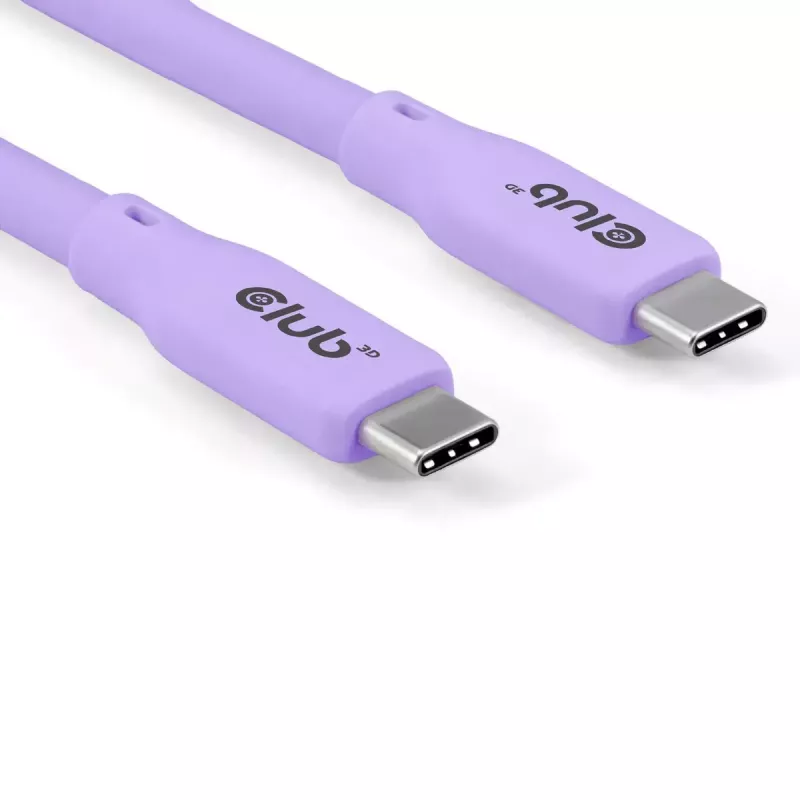 USB-C kaabel CLUB3D CAC-3004 2m Lilla