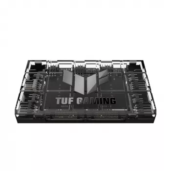 Ventilaatorikontroller ASUS TUF Gaming ARGB PWM Fan Hub 4-kontaktiline Must