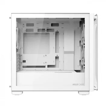 ASUS A23 PLUS TG ARGB VALGE, PC, Valge, micro ATX, Mini-ITX, Multi, 16.5 cm, 38 cm