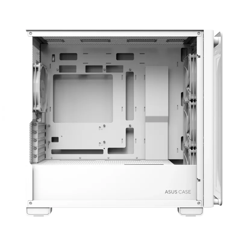 ASUS A23 PLUS TG ARGB VALGE, PC, Valge, micro ATX, Mini-ITX, Multi, 16.5 cm, 38 cm