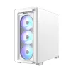 ASUS A23 PLUS TG ARGB VALGE, PC, Valge, micro ATX, Mini-ITX, Multi, 16.5 cm, 38 cm