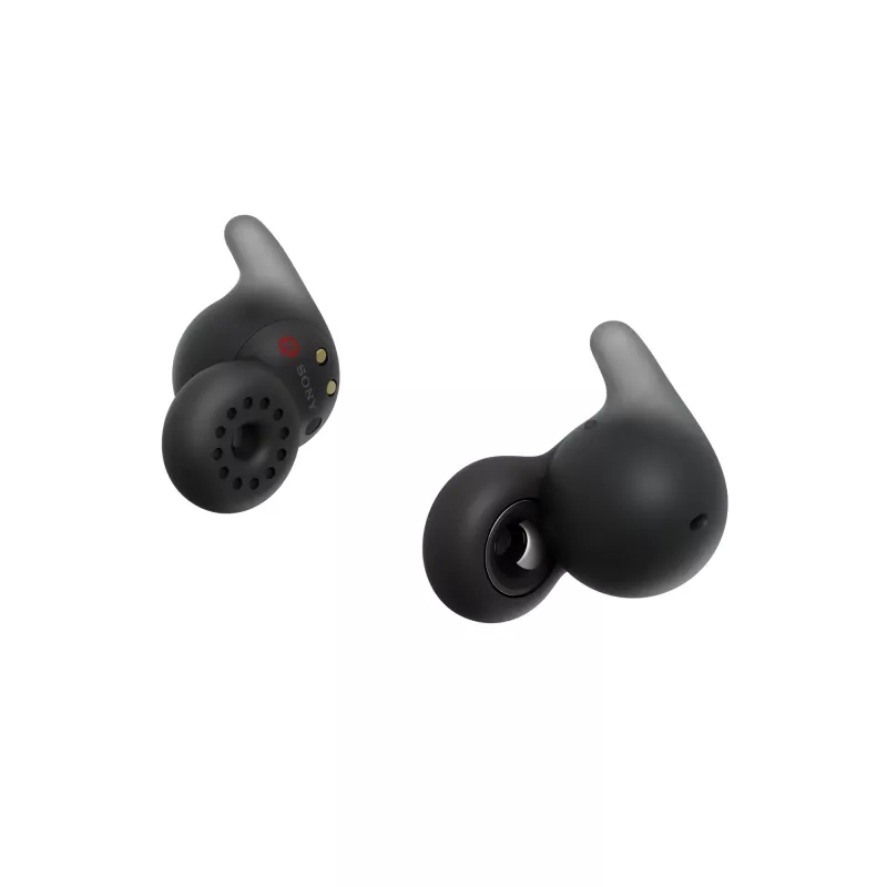 Kõrvaklapid Sony LinkBuds Open WFL910B — juhtmeta Bluetooth-kõrvasisesed, 20–20 000 Hz, 10 m ulatus, 63 g, must