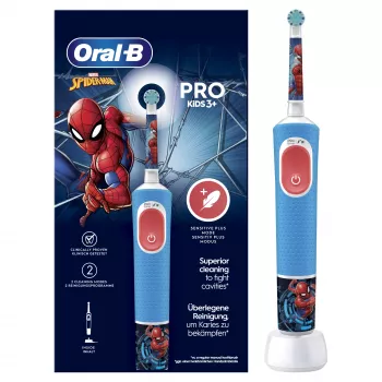Oral-B Kids elektriline hambahari Lastele Pöörlev hambahari Mitmevärviline