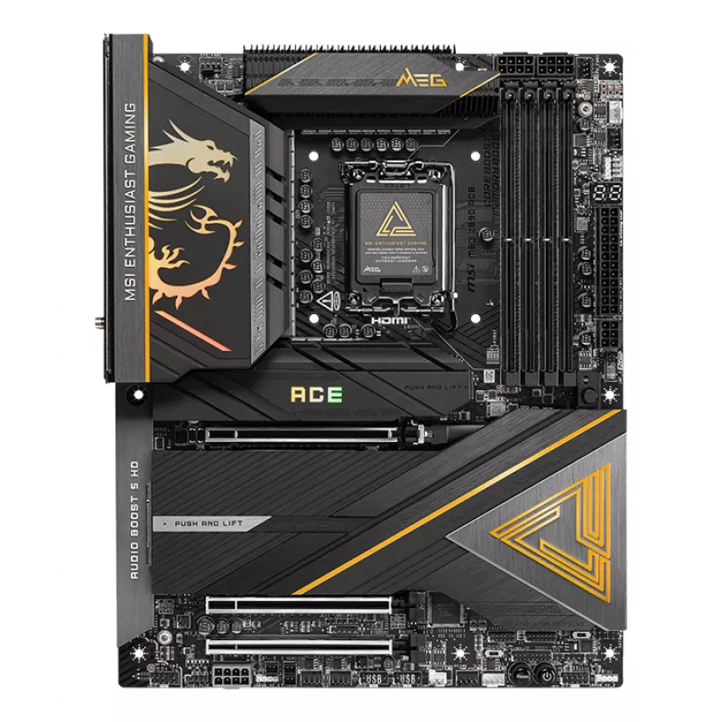 MSI MEG Z890 ACE emaplaat Intel Z890 LGA 1851 (Socket V1) ATX