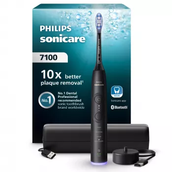 Sonic toothbrush Philips Series 7100 HX7421/01 — sonic, 62,000 mov/min, 3 speeds, 4 modes, Bluetooth, Li‑Ion, travel case