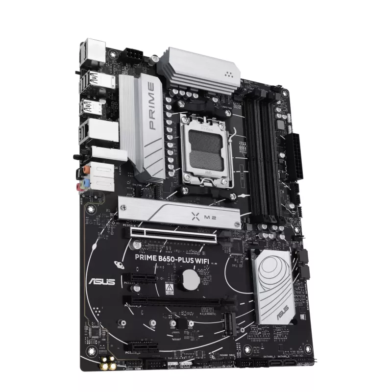 Emaplaat ASUS PRIME B650-PLUS WIFI ATX — AMD B650, pesa AM5, DDR5, 4 DIMM, 192 GB, Wi‑Fi 6E, 2.5Gb LAN