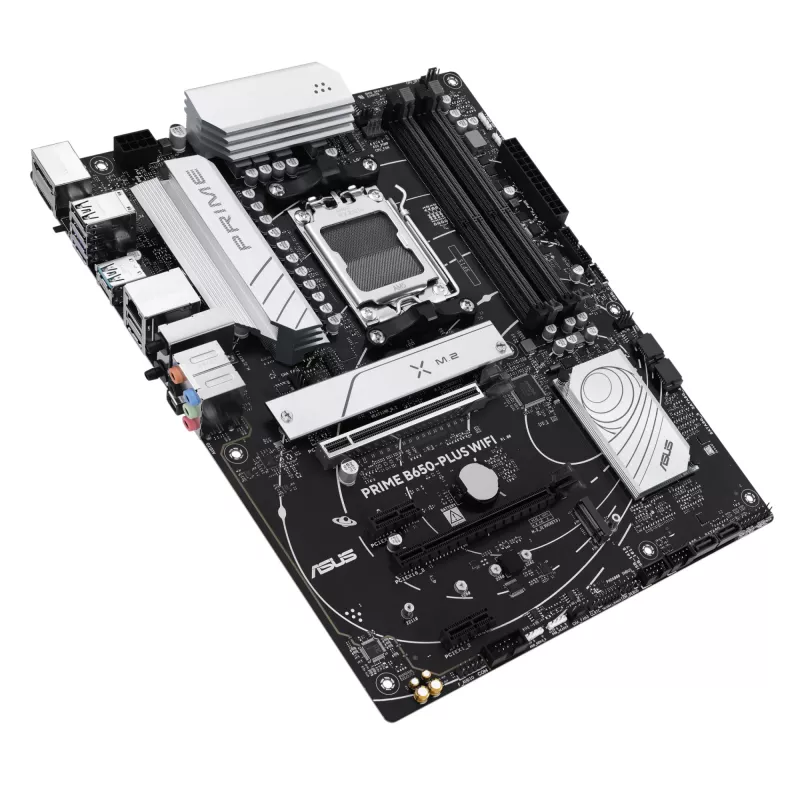 Emaplaat ASUS PRIME B650-PLUS WIFI ATX — AMD B650, pesa AM5, DDR5, 4 DIMM, 192 GB, Wi‑Fi 6E, 2.5Gb LAN