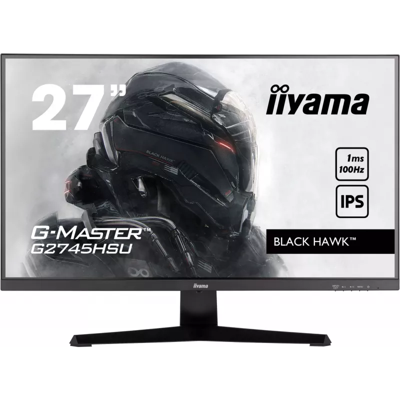 iiyama G-MASTER G2745HSU-B2 arvutimonitor 68,6 cm (27 tolli) 1920 x 1080 pikslit Full HD LED must