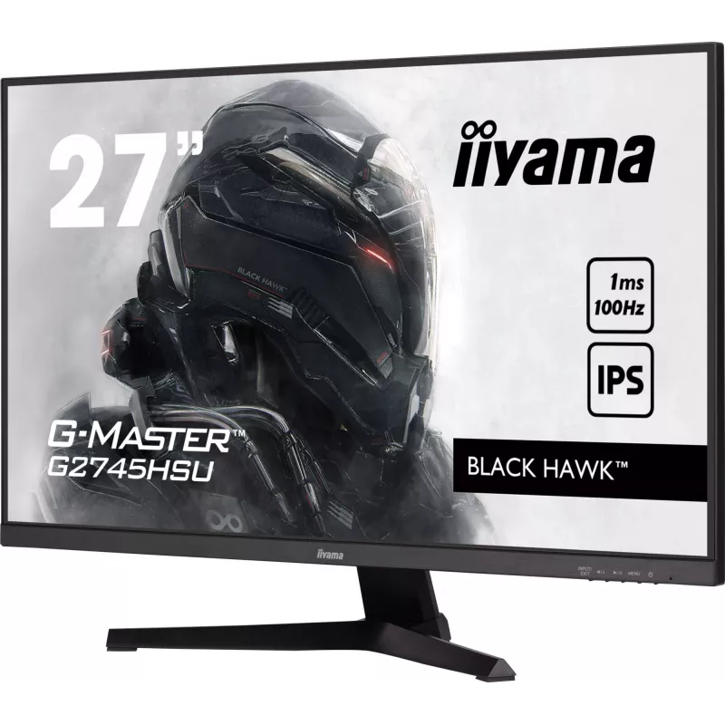 iiyama G-MASTER G2745HSU-B2 arvutimonitor 68,6 cm (27 tolli) 1920 x 1080 pikslit Full HD LED must