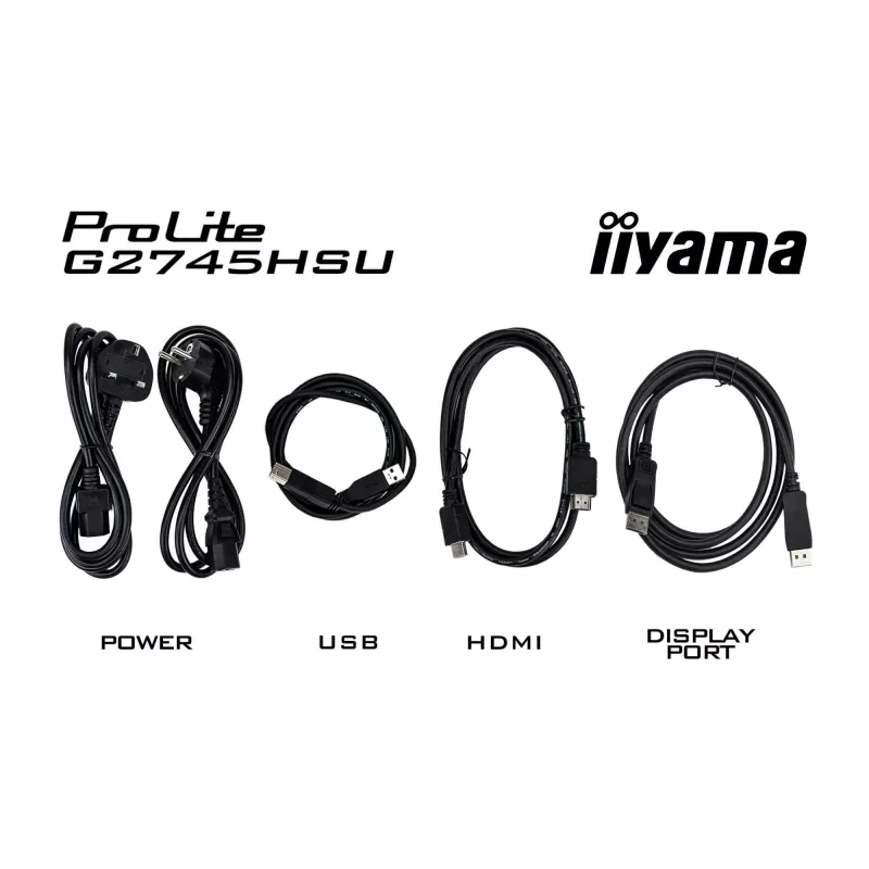 iiyama G-MASTER G2745HSU-B2 arvutimonitor 68,6 cm (27 tolli) 1920 x 1080 pikslit Full HD LED must