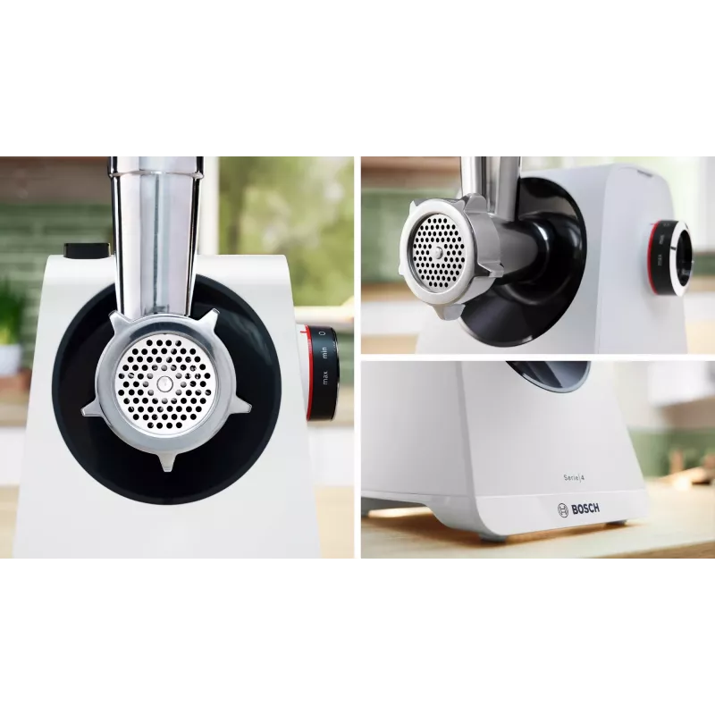 Bosch Serie 4 MultiPower MFWS420W hakklihamasin, valge