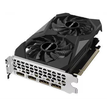 Videokaart GIGABYTE GeForce RTX 3050 — 6 GB GDDR6, 2304 CUDA südamikku, PCIe 4.0, 14000 MHz mälu