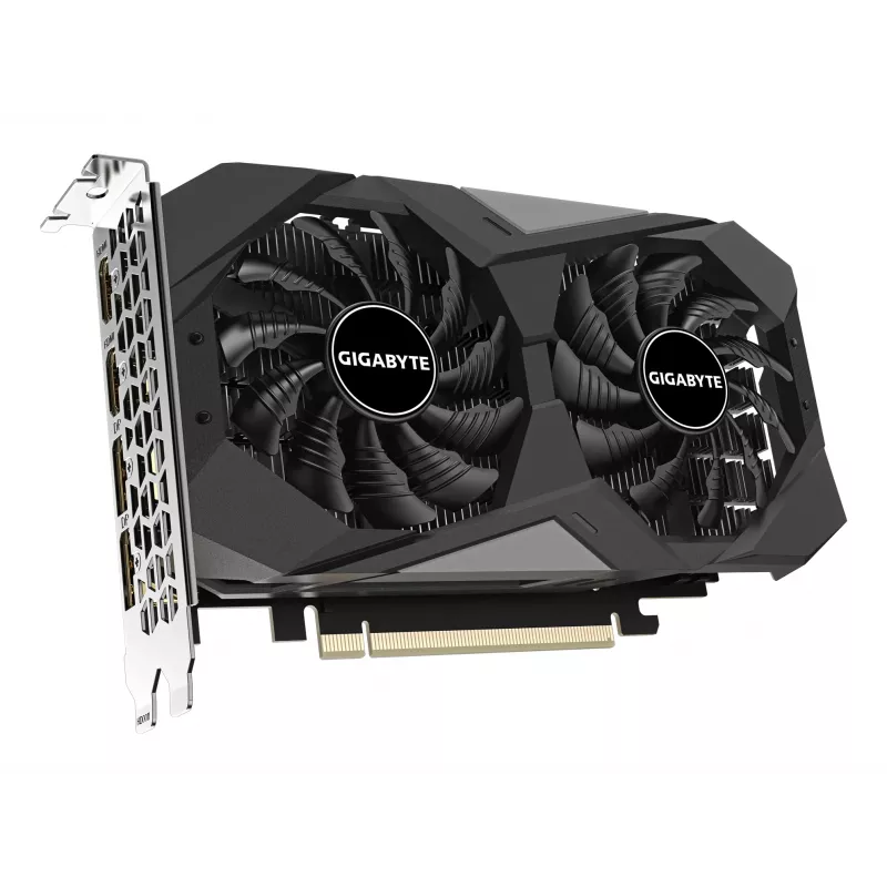Videokaart GIGABYTE GeForce RTX 3050 — 6 GB GDDR6, 2304 CUDA südamikku, PCIe 4.0, 14000 MHz mälu