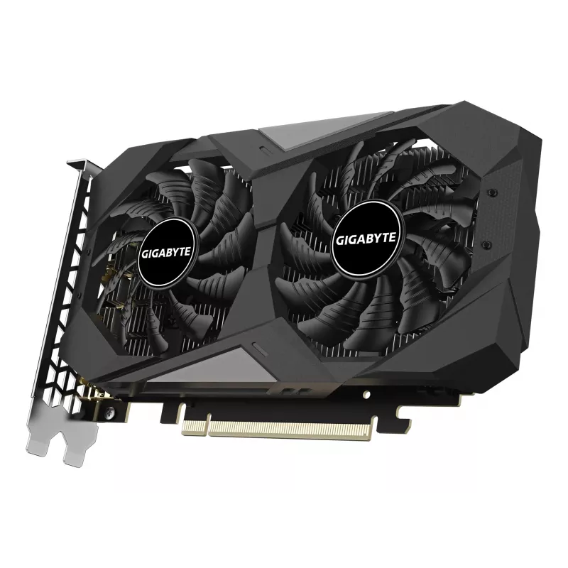 Videokaart GIGABYTE GeForce RTX 3050 — 6 GB GDDR6, 2304 CUDA südamikku, PCIe 4.0, 14000 MHz mälu