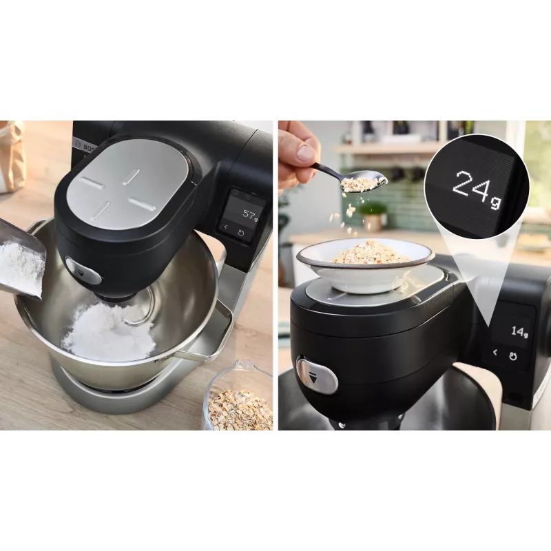 Bosch Serie 6 MUMS6ZS17 köögikombain 1600 W 5,5 L Must, Roostevaba teras
