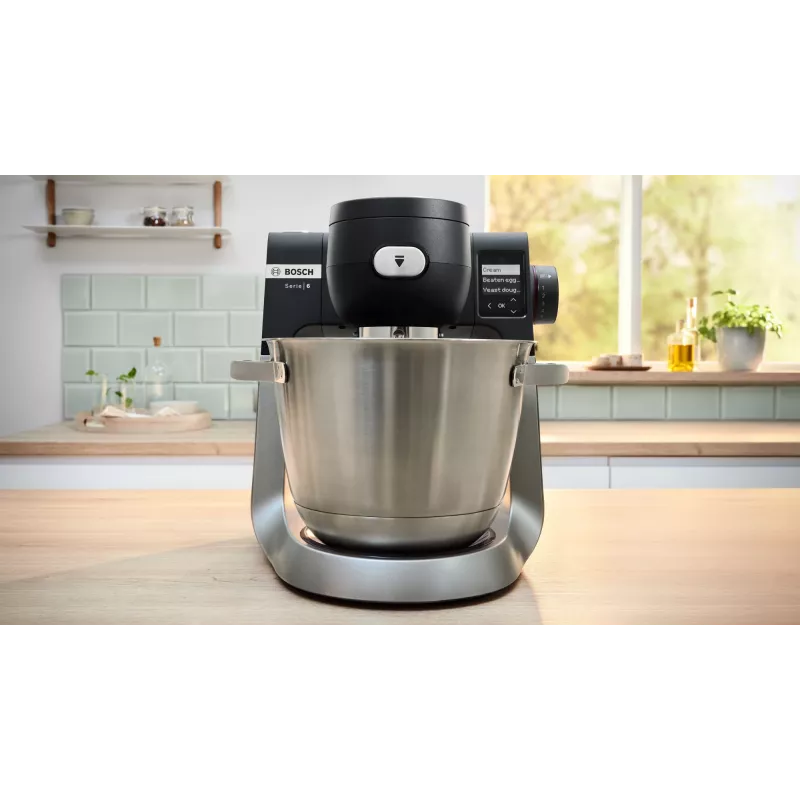 Bosch Serie 6 MUMS6ZS17 köögikombain 1600 W 5,5 L Must, Roostevaba teras