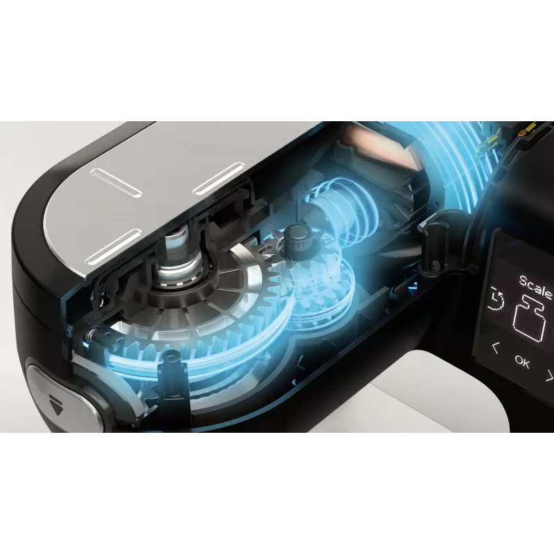Bosch Serie 6 MUMS6ZS17 köögikombain 1600 W 5,5 L Must, Roostevaba teras