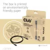 USB Type-C kaabel CLUB3D CAC-1570 1,2m — 80Gbps, 240W, toetab 8K@240Hz, must