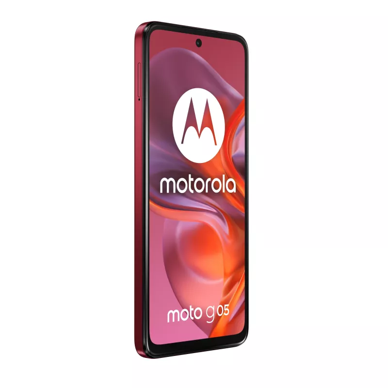 Motorola moto g05 16.9 cm (6.67 tolli) kahe SIM-iga Android 15 4G USB Type-C 4 GB 64 GB 5200 mAh Punane