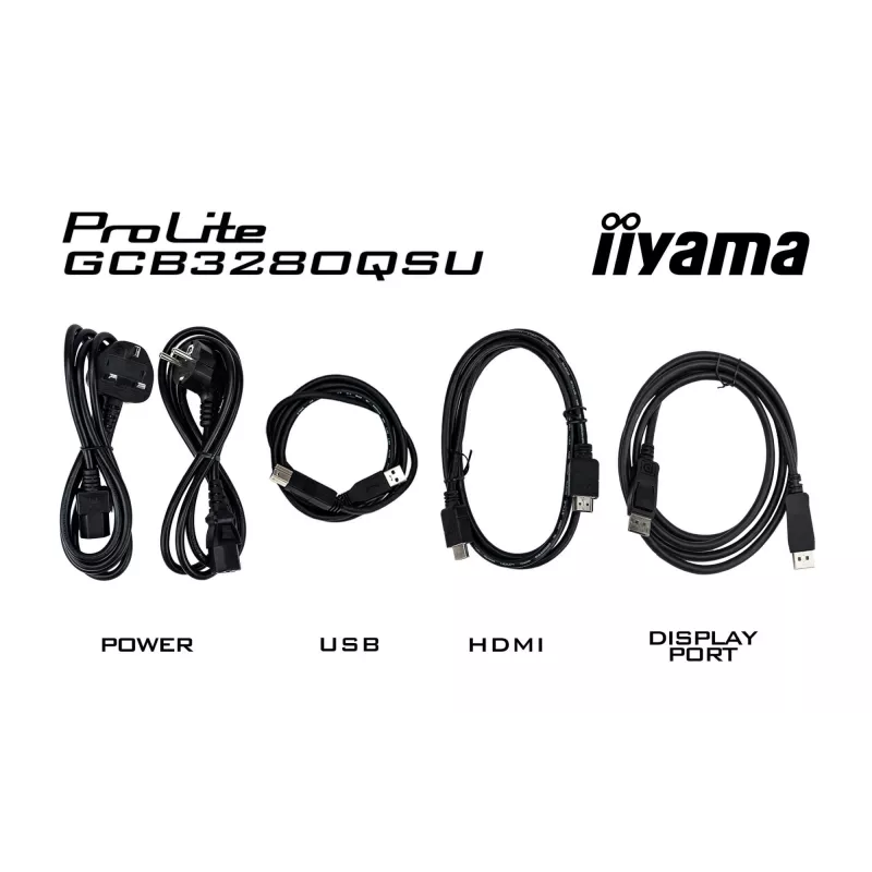 iiyama G-MASTER GCB3280QSU-B2 arvutimonitor 80 cm (31,5 tolli) 2560 x 1440 pikslit Dual QHD LED must