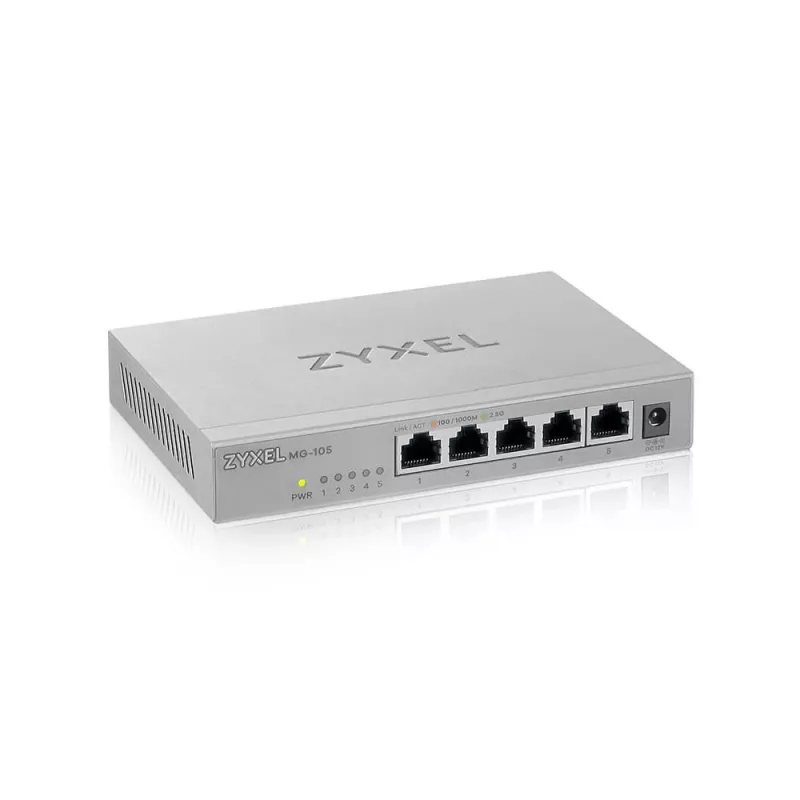 Zyxel XMG-105 Haldamatu 2.5G Ethernet (100/1000/2500) Hall