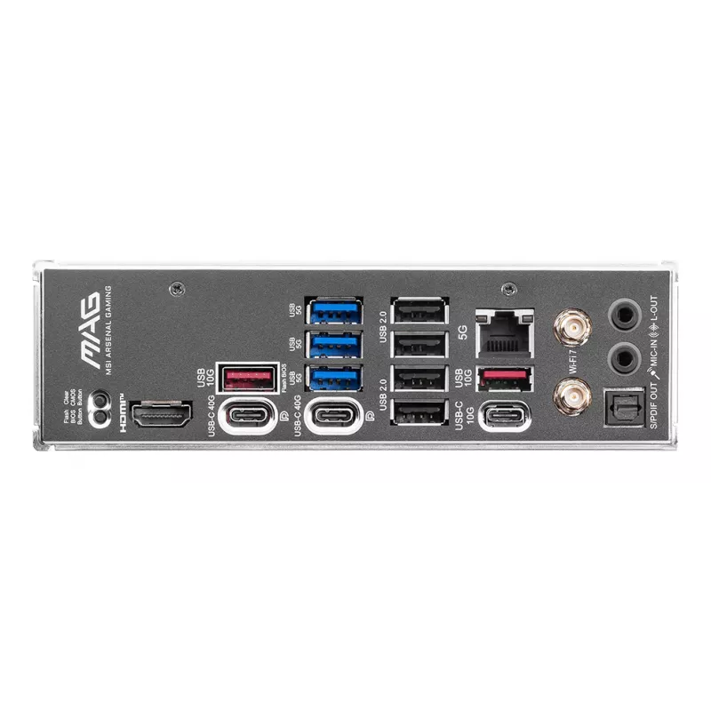 Emaplaat MSI MAG X870E TOMAHAWK WIFI — AMD X870E, Socket AM5, ATX, 4x DDR5 DIMM, 4x M.2, Wi‑Fi, 5Gb Ethernet