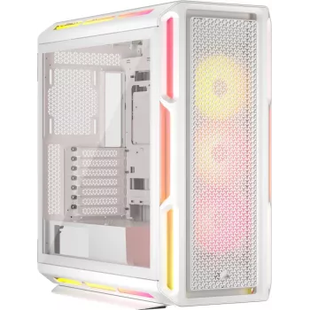 CORSAIR PC korpus - Geh Midi 5000T LX RGB (karastatud klaas) valge