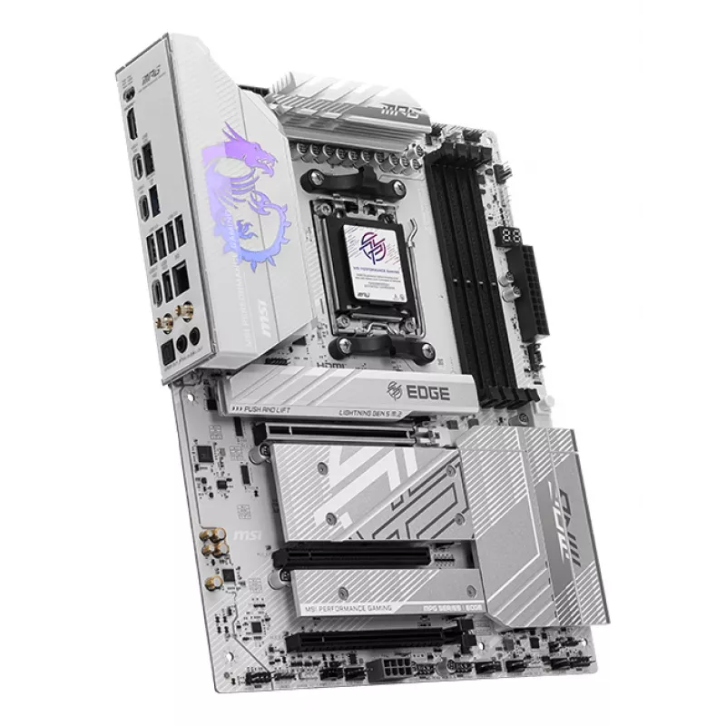 MSI MPG B850 EDGE TI WIFI emaplaat AMD B850 pesa AM5 ATX