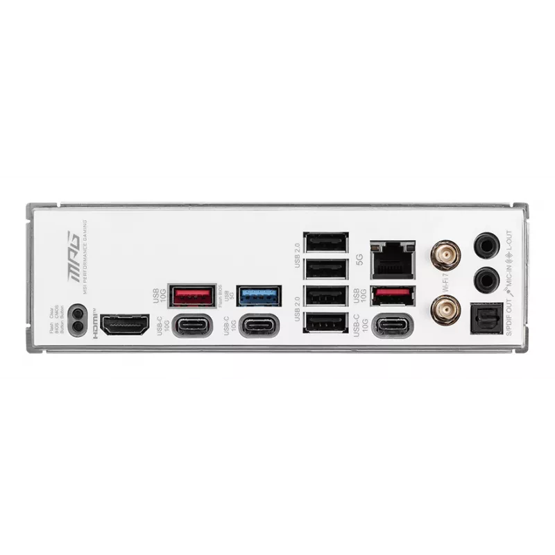 MSI MPG B850 EDGE TI WIFI emaplaat AMD B850 pesa AM5 ATX