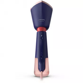 Philips 5000 seeria käeshoitav auruti, käeshoitav riiete auruti, 0,32 L, 0,58 min, sinine, mereväesinine, nupud