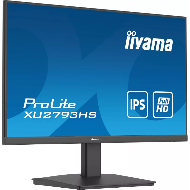 iiyama ProLite XU2793HS-B7 arvutimonitor 68,6 cm (27 tolli) 1920 x 1080 pikslit Full HD LED must