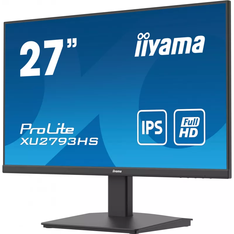 iiyama ProLite XU2793HS-B7 arvutimonitor 68,6 cm (27 tolli) 1920 x 1080 pikslit Full HD LED must