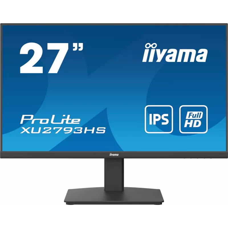 iiyama ProLite XU2793HS-B7 arvutimonitor 68,6 cm (27 tolli) 1920 x 1080 pikslit Full HD LED must