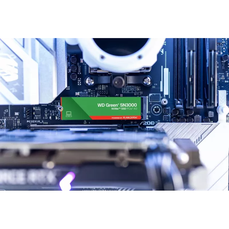 WESTERN DIGITAL SSD - WD roheline SN3000 NVMe - 500GB - Pci-e Gen4 x4 - M.2 2280