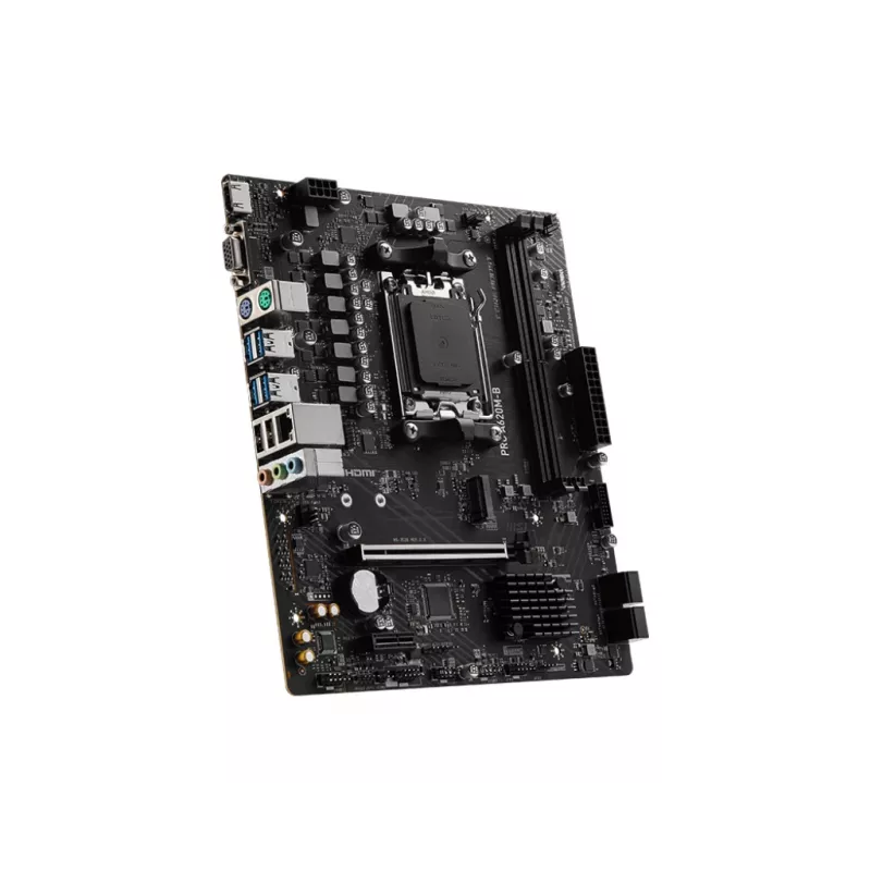 Emaplaat MSI PRO A620M-B, AMD A620, pesa AM5, Micro ATX