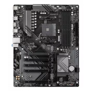 GIGABYTE B550 EAGLE emaplaat – AMD Ryzen 5000 G-seeria protsessoritele, 10+3+1 faasi VRM, kuni 3200 MHz DDR4, 1xPCIe 4.0 + 1xPCIe 3.0 M.2, 1GbE LAN, USB 3.2 Gen 2