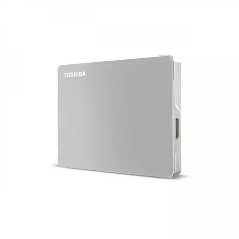 TOSHIBA väline kõvaketas - Canvio Flex - 1TB - 2.5in - USB 3.2 Gen 1 - Hõbedane