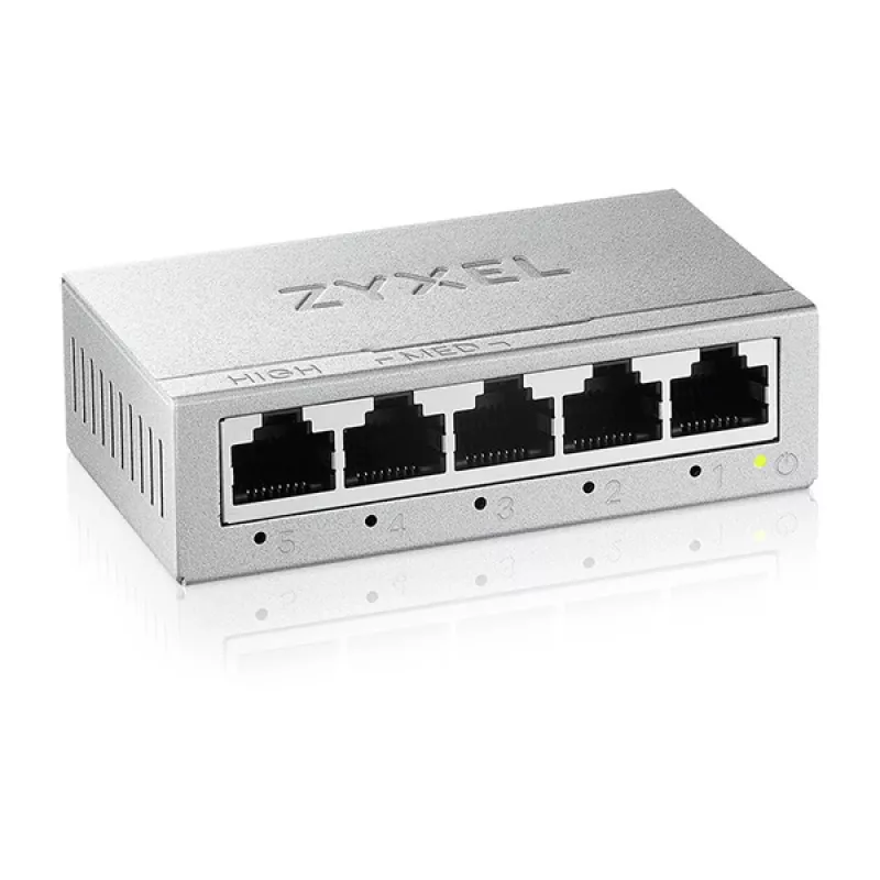 Zyxel GS-105BV5-EU0101F võrgulüliti Haldamata L2 Gigabit Ethernet (10/100/1000)