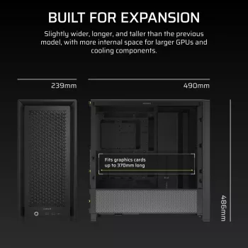 CORSAIR FRAME 4000D keskmise torni korpus must