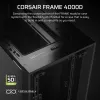 CORSAIR FRAME 4000D keskmise torni korpus must
