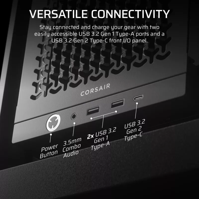 CORSAIR FRAME 4000D keskmise torni korpus must