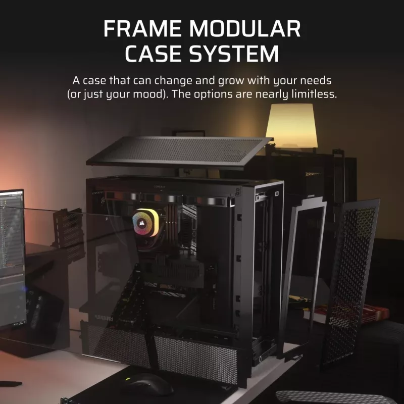 CORSAIR FRAME 4000D keskmise torni korpus must