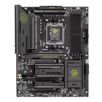 Emaplaat MSI MAG B850 TOMAHAWK MAX WIFI — AMD B850, Socket AM5, ATX, DDR5, 4×M.2, Wi‑Fi 7, 5Gb LAN, 7.1 Audio