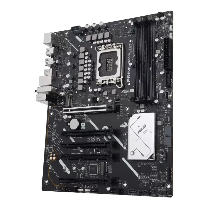 Emaplaat ASUS PRIME B860-PLUS WIFI — Intel B860, LGA 1851, ATX, DDR5, 4 DIMM, Wi‑Fi 6E, 2.5Gb LAN, Bluetooth 5.3
